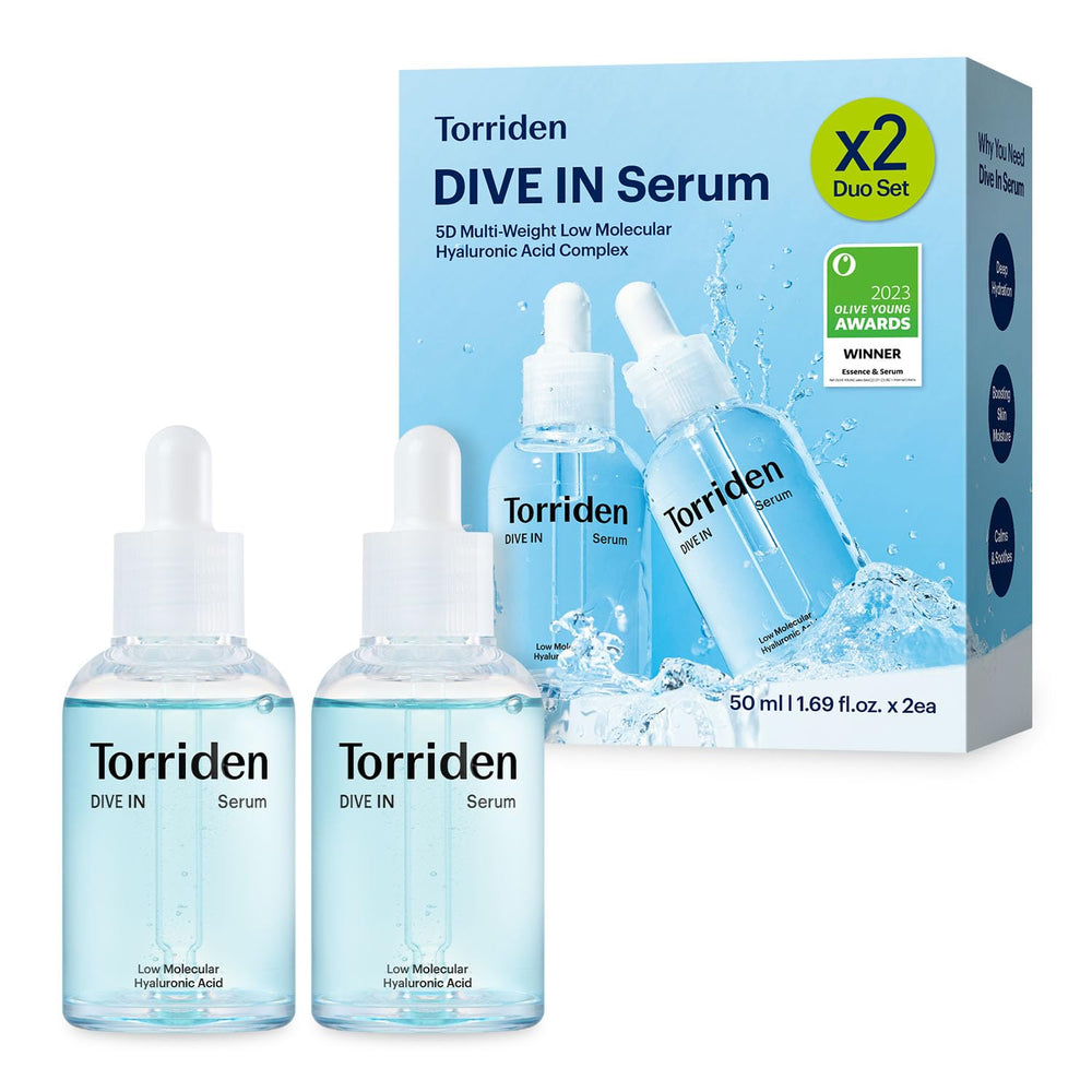 Torriden front bottle showing clean design and quick hydration benefit