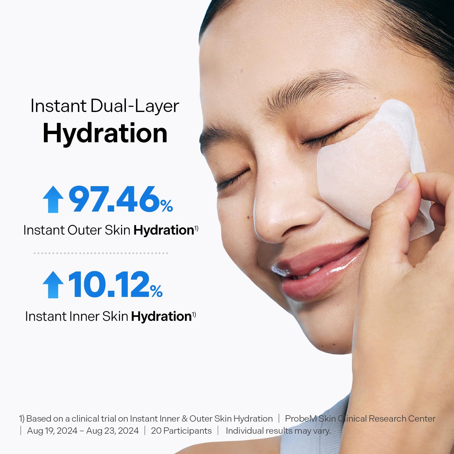 Torriden serum drop on pad highlighting hydrating formula for intense moisture