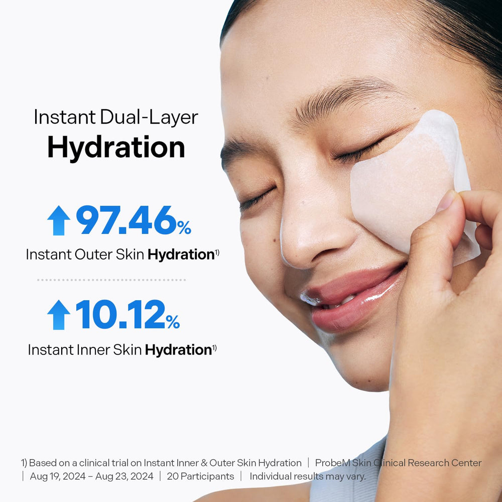 Torriden serum drop on pad highlighting hydrating formula for intense moisture