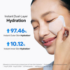 Torriden serum drop on pad highlighting hydrating formula for intense moisture