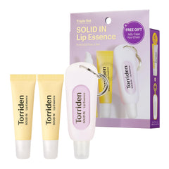 Torriden three-pack front packaging showing compact convenience and sustainable message