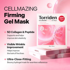 Torriden gel sheet close-up texture demonstrating snug adhesion