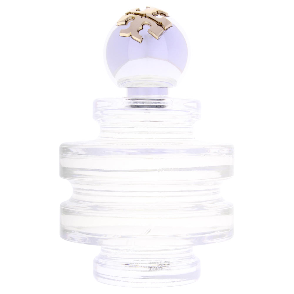 Tory Burch Sublime cap detail highlighting premium finish and secure closure benefit
