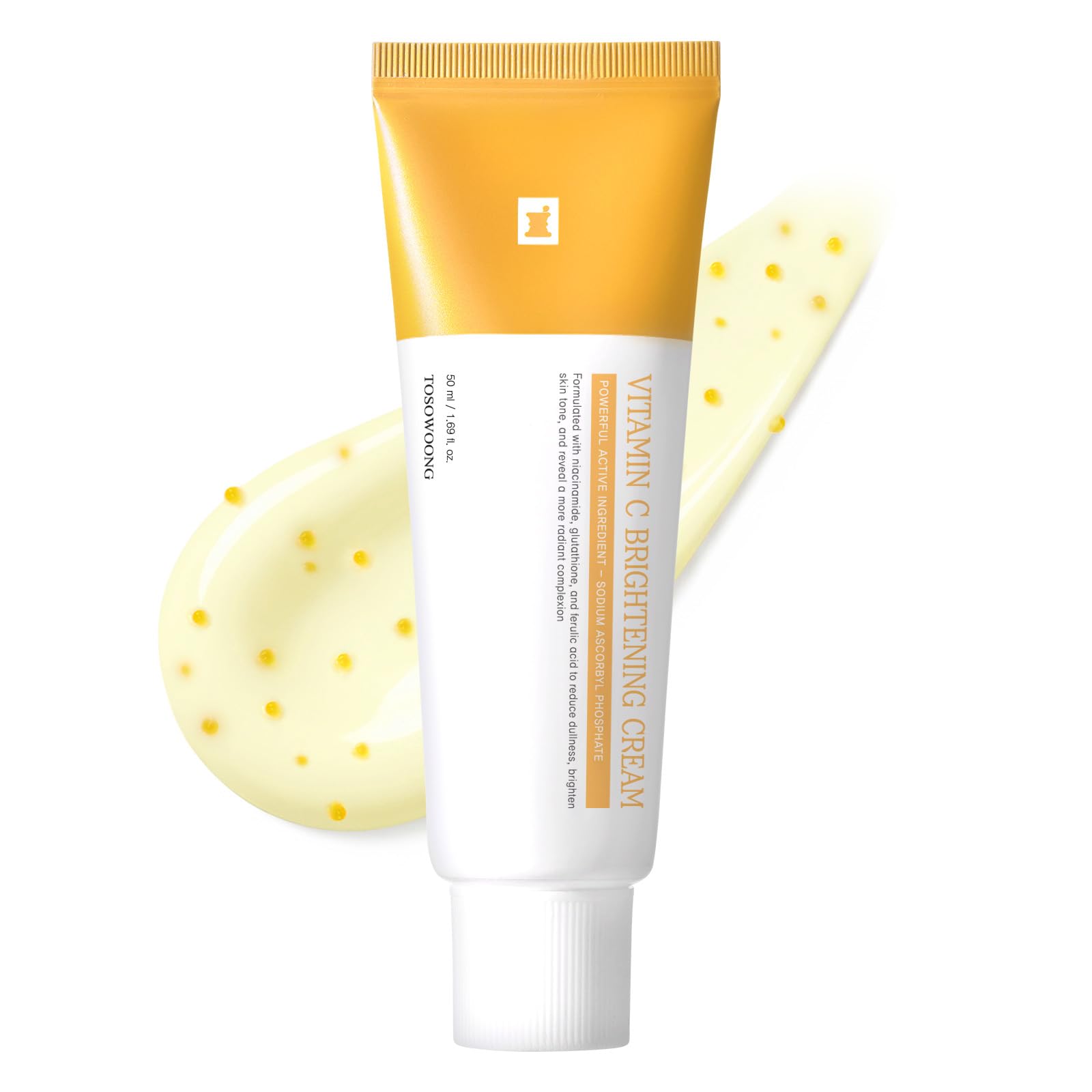TOSOWOONG front jar showing product for brightening and even tone