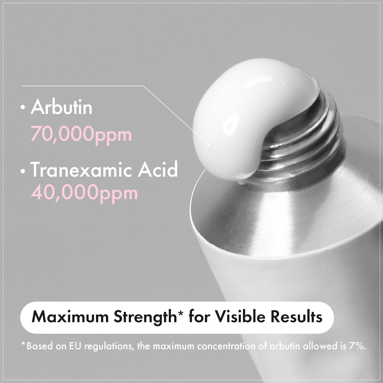 TOSOWOONG cream applied on hand illustrating smooth absorption and hydration
