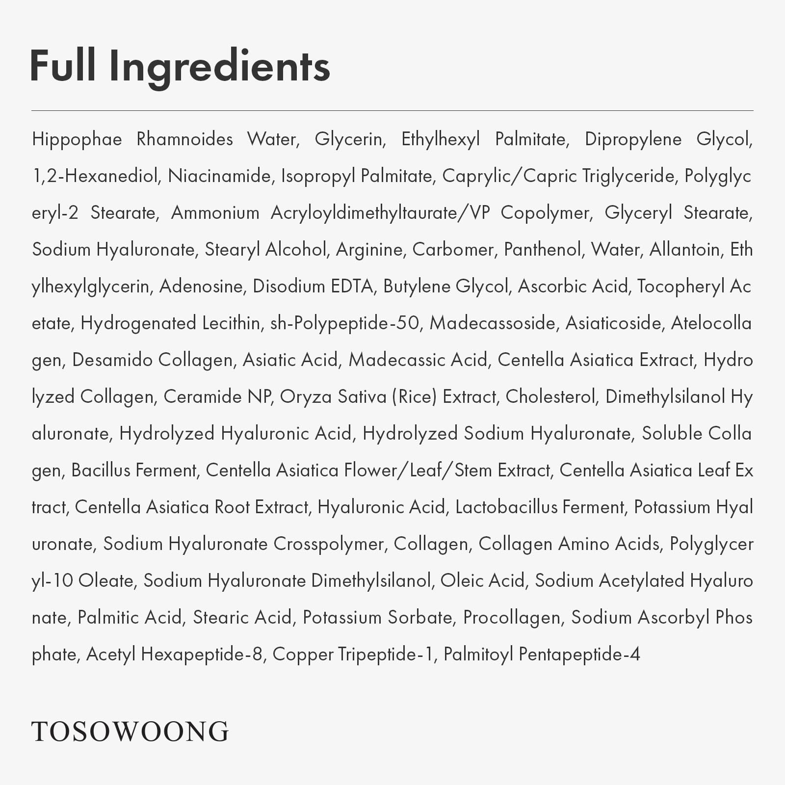 TOSOWOONG jar held in hand to show actual product size and portability