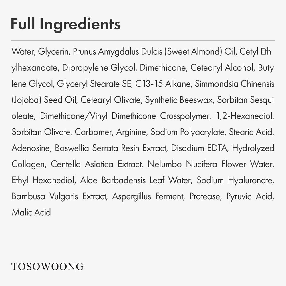 TOSOWOONG cream on bathroom shelf in lifestyle scene suggesting daily routine integration