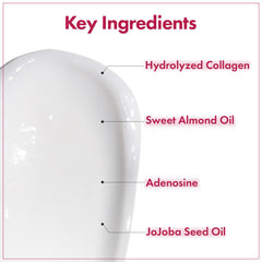 TOSOWOONG product being smoothed on neck showing targeted firming benefit