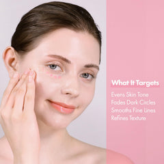 TOSOWOONG eye cream pipette applying precise targeted dose