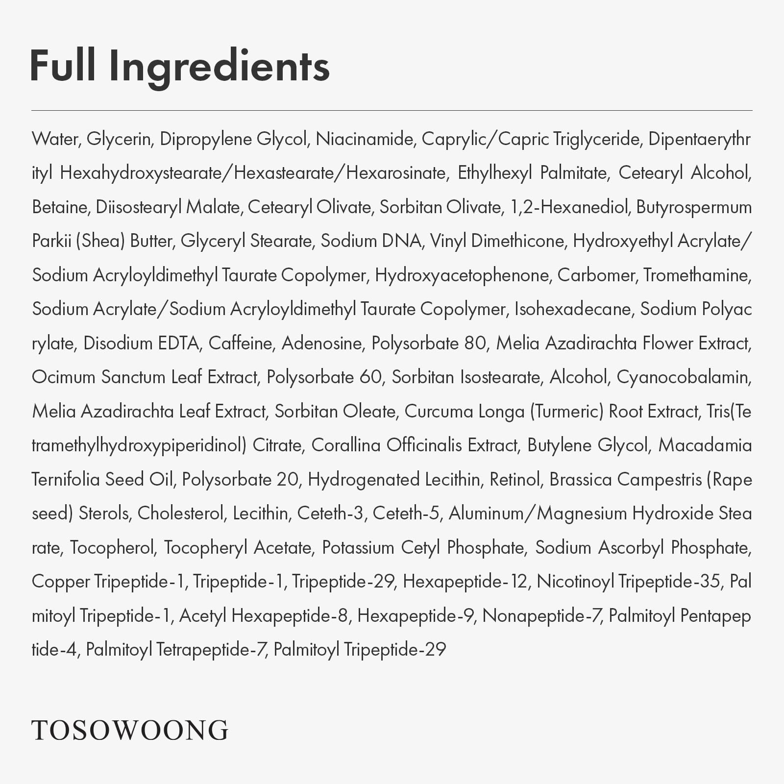 TOSOWOONG on bathroom vanity suggesting daily routine benefit