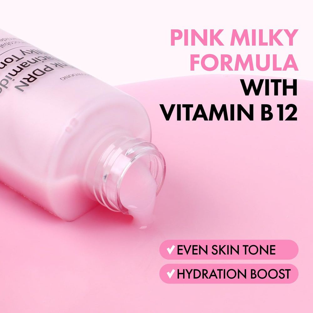 TOSOWOONG label close-up highlighting PDRN and niacinamide benefits