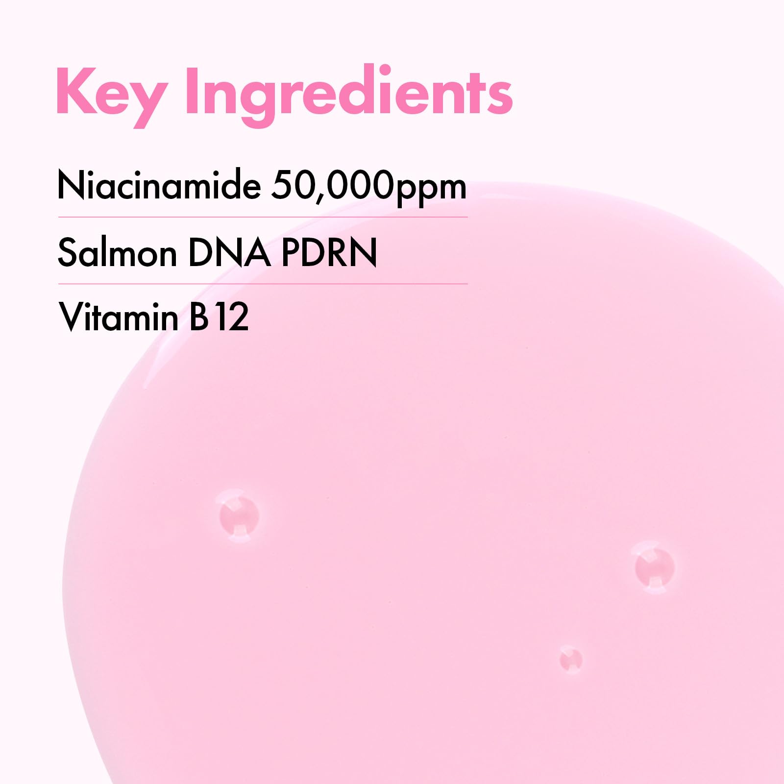 TOSOWOONG ingredient board showing ceramides and peptides for hydration