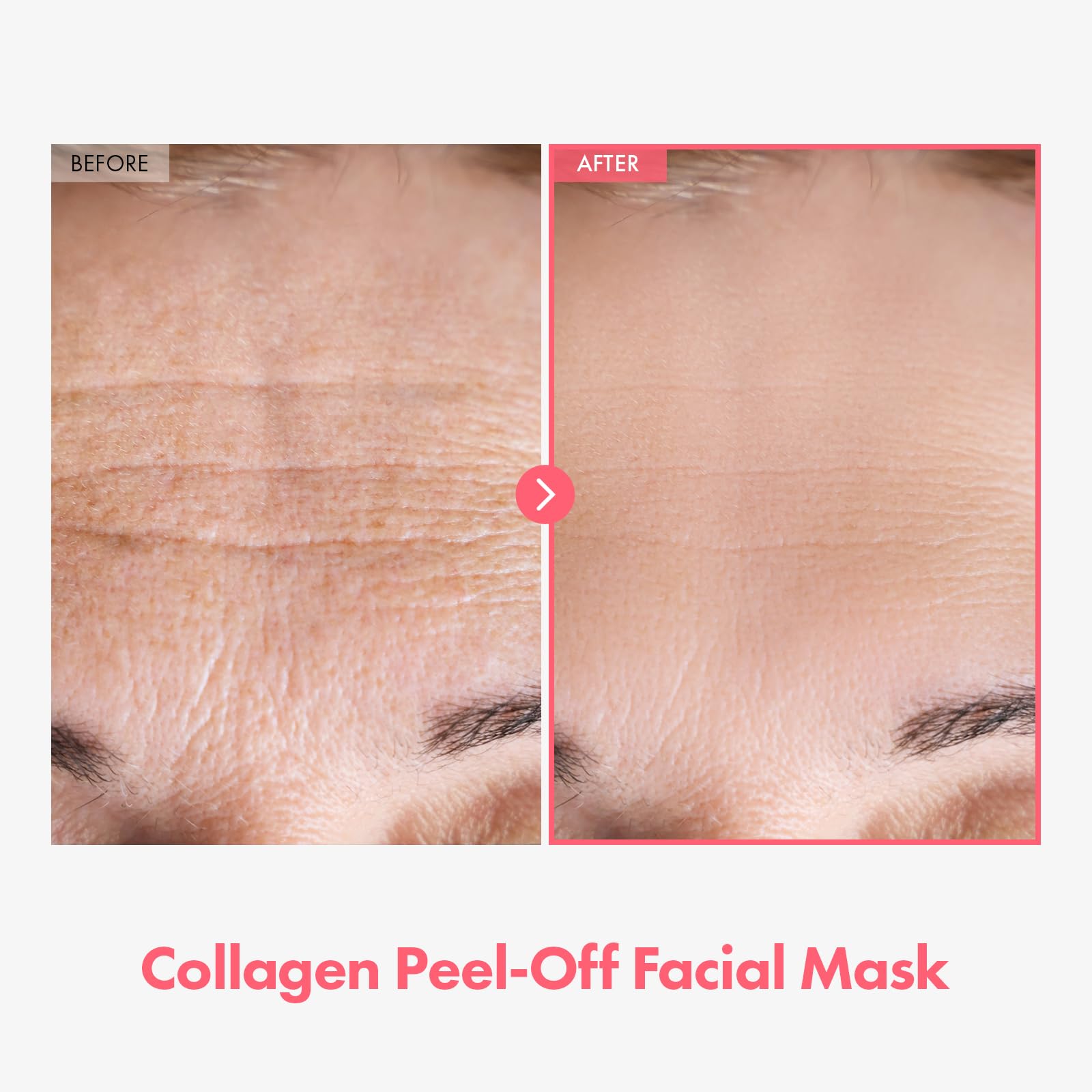TOSOWOONG peel-off removal showing quick clean lift and smoother surface