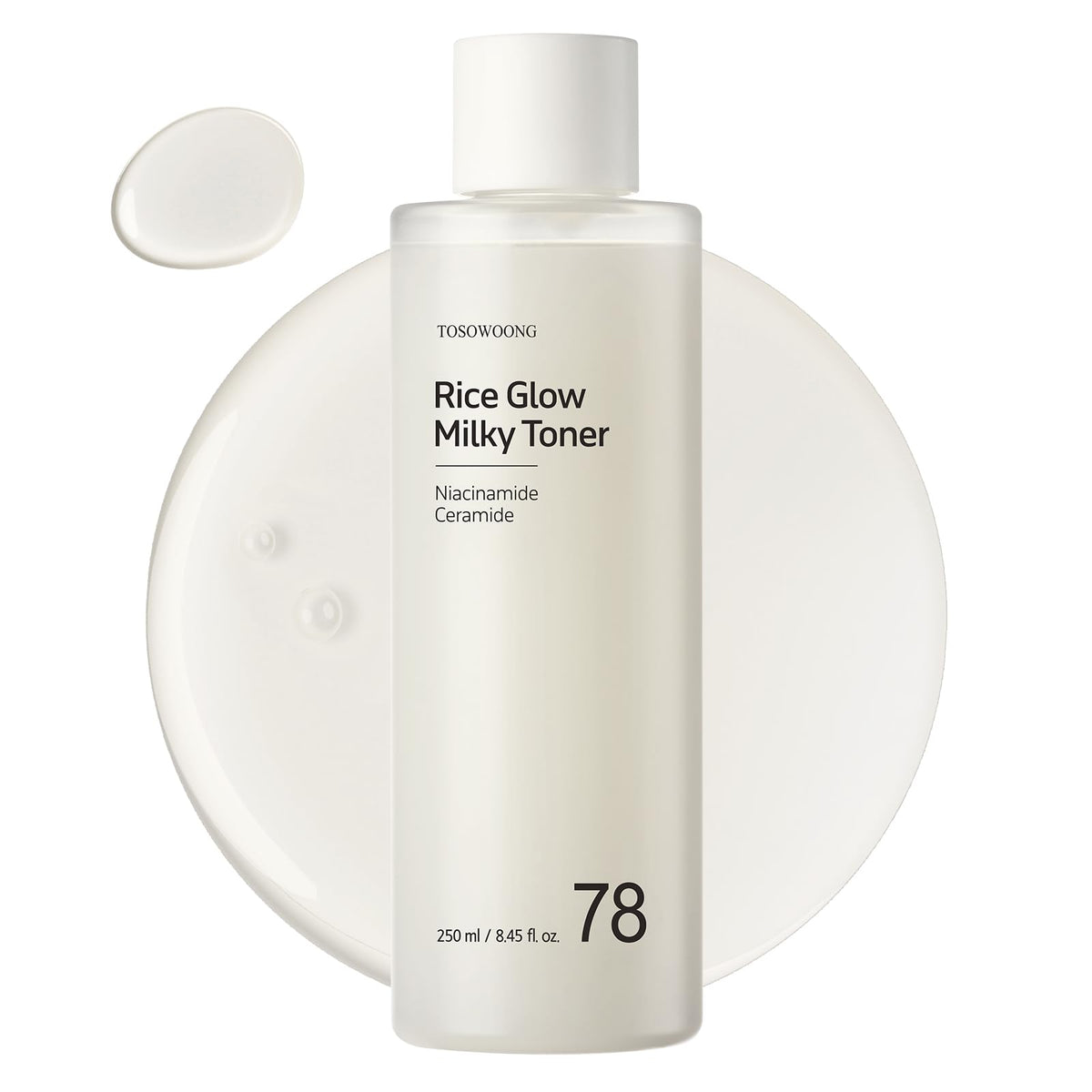 TOSOWOONG bottle front packaging showing product and clear benefit