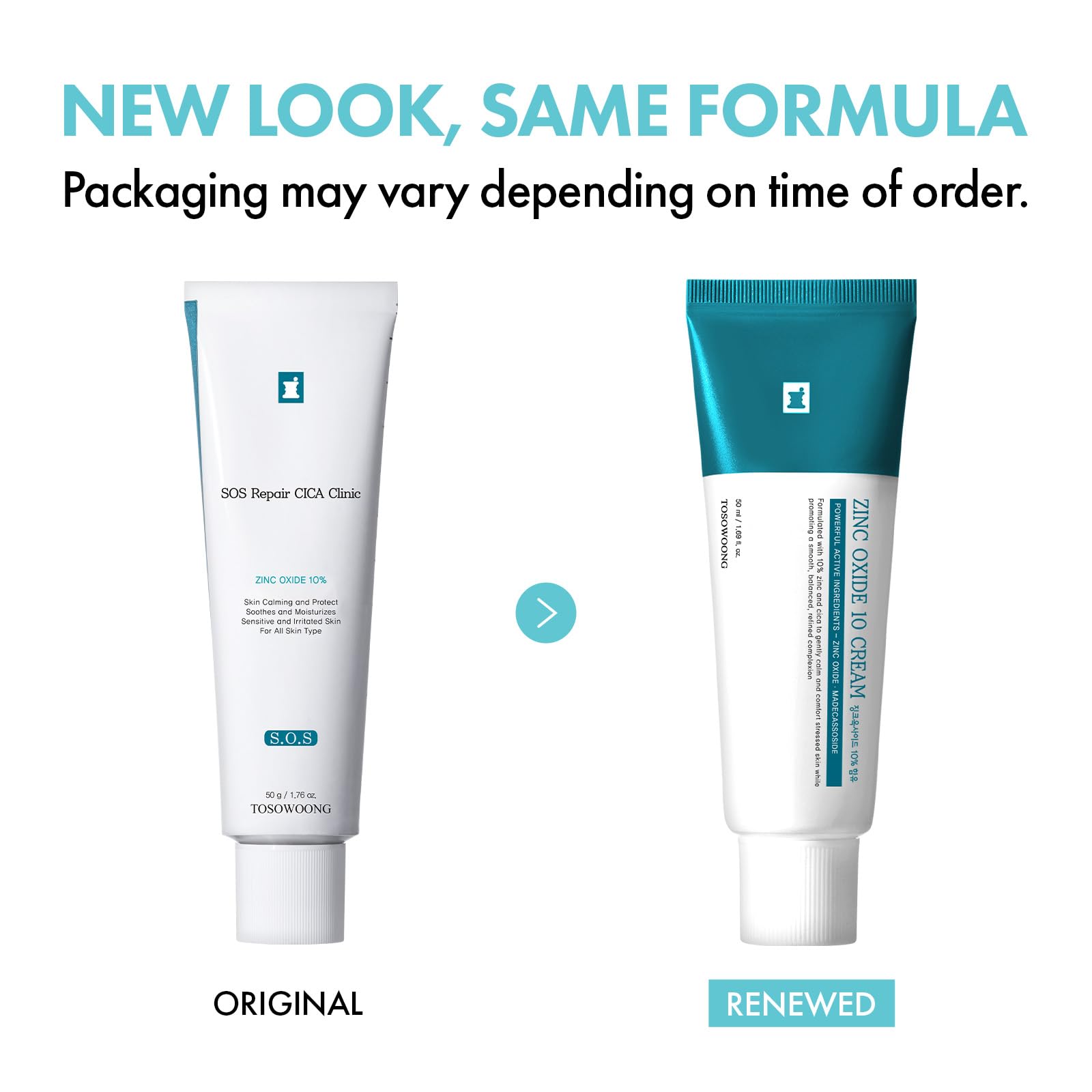 TOSOWOONG texture close-up highlighting smooth, non-greasy finish