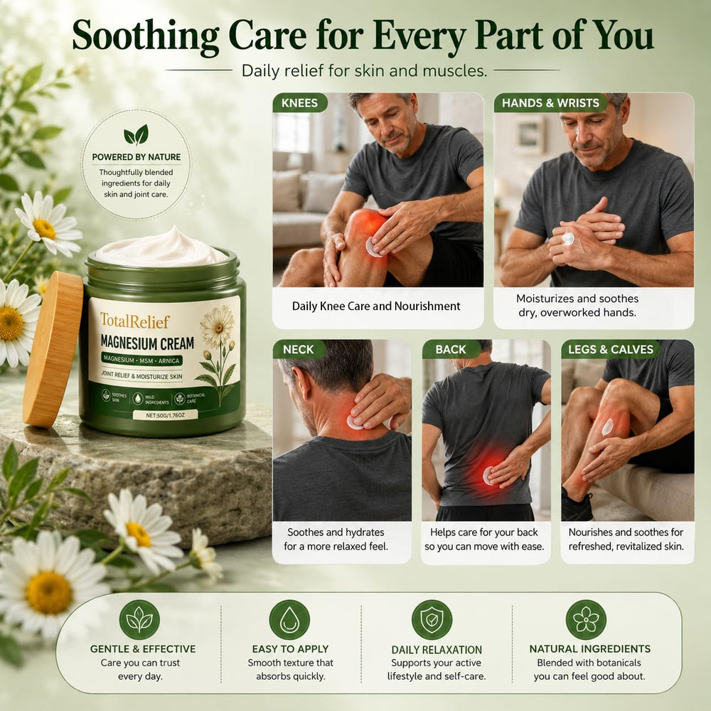 TotalRelief jar in gym bag showing on-the-go convenience and post-workout use