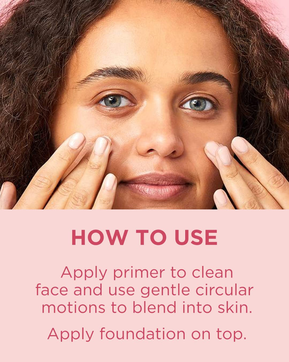 TOUCH IN SOL primer on bathroom vanity suggesting daily skincare and makeup prep