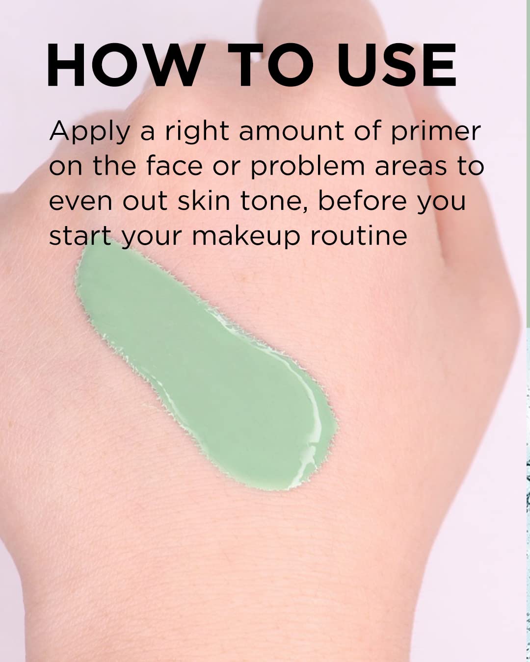 TOUCH IN SOL primer on bathroom vanity showcasing routine-ready, everyday use