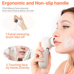TOUCHBeauty deep cleaning brush detail targeting oil and textured skin