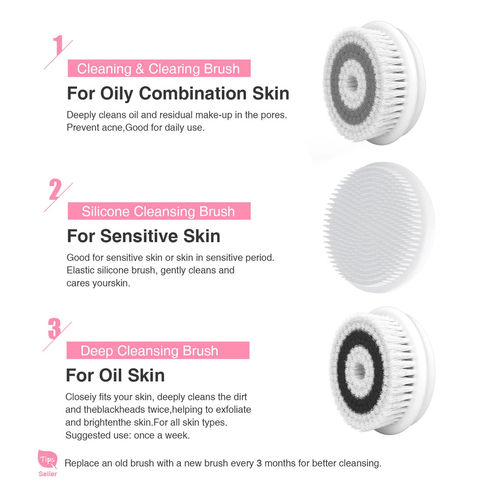 TOUCHBeauty in use creating foam for deeper pore cleansing