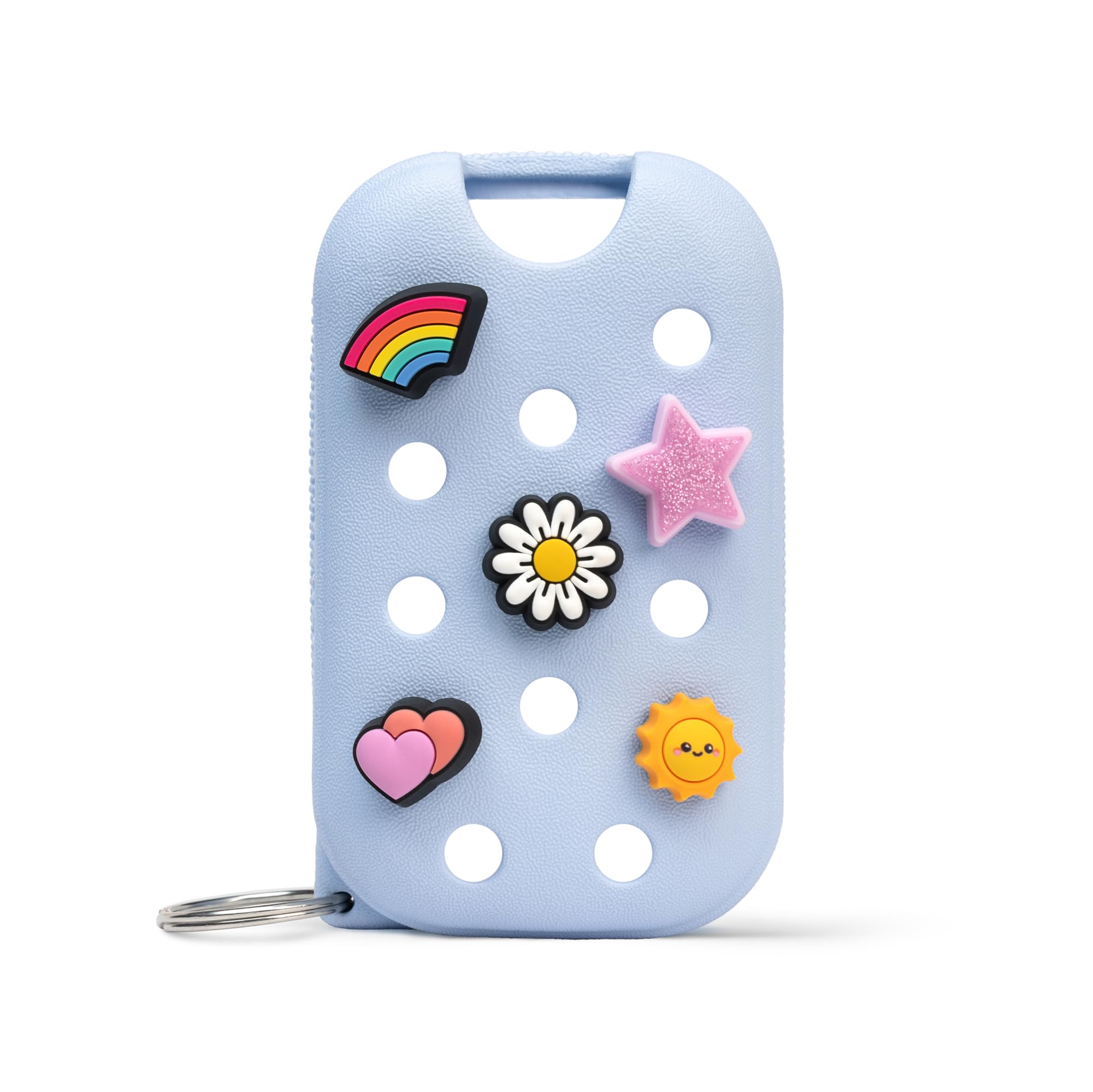 Touchland Cloudwave Blue front packaging showing case and charms for easy style