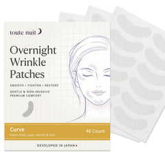 Toute Nuit front packaging showing product count and clear design benefit