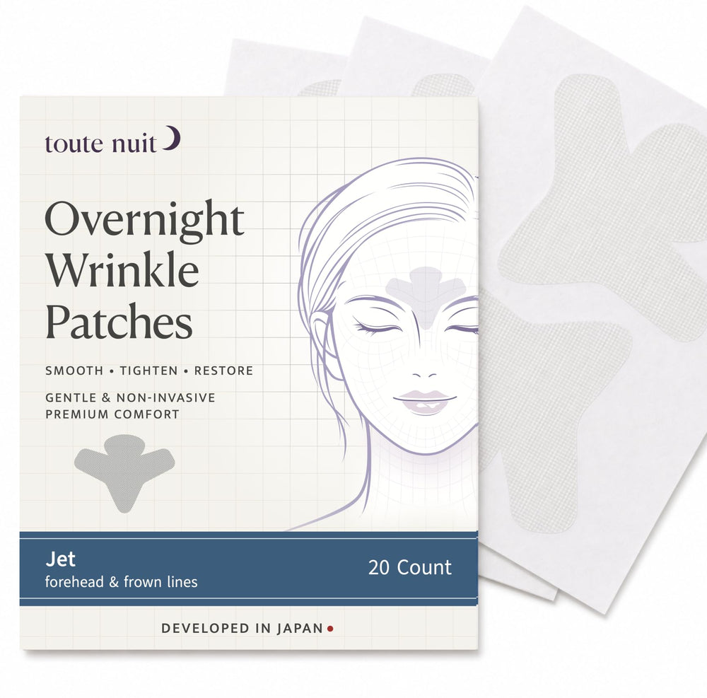 Toute Nuit pack front view showing 20-count and clear benefits