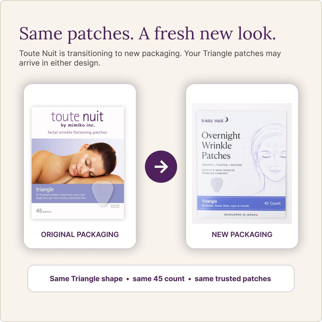 Toute Nuit sheet close-up displaying triangle patches clearly