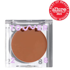 Tower 28 close-up of Sculptino texture, creamy matte finish benefit