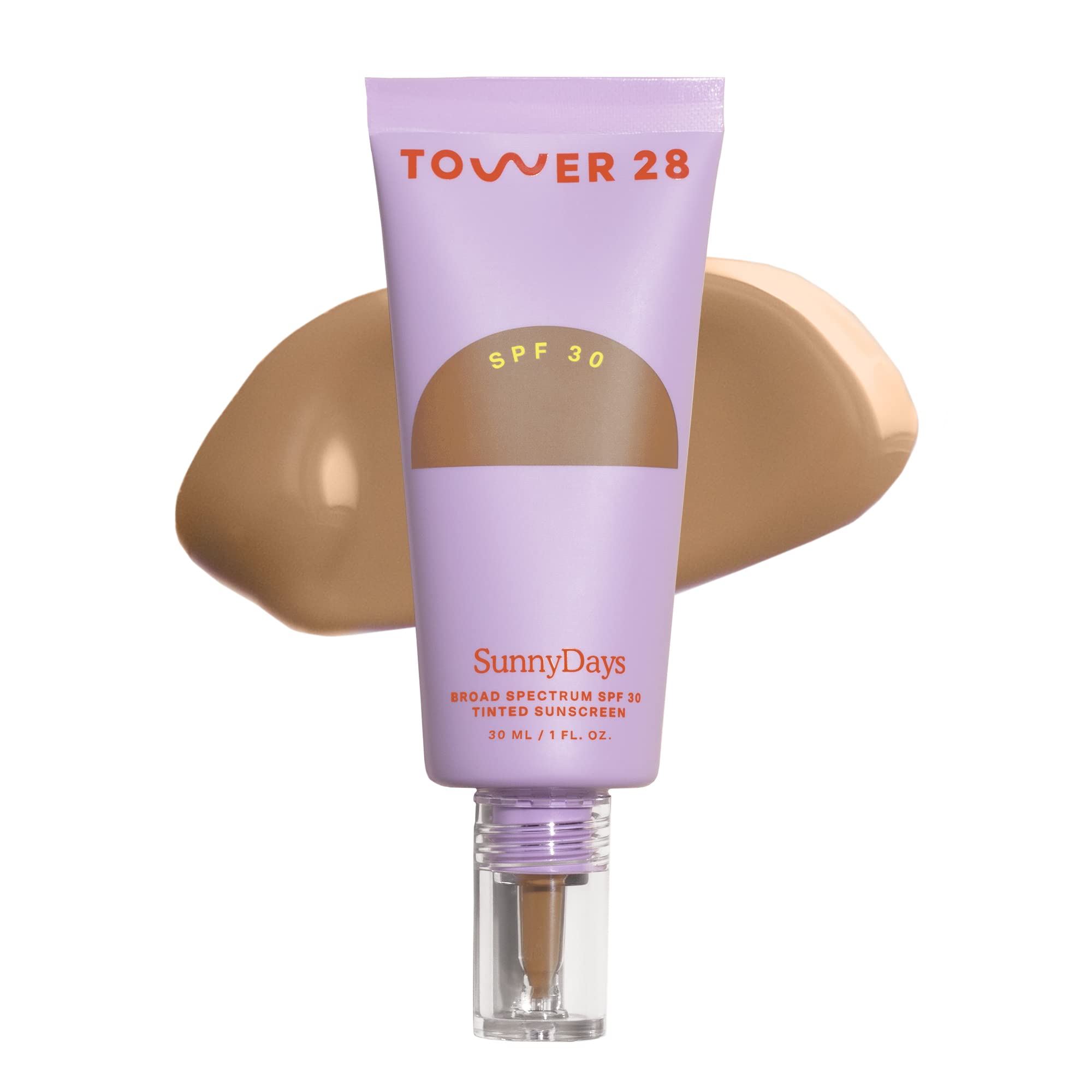 Tower 28 SunnyDays front packaging showing SPF 30 protection