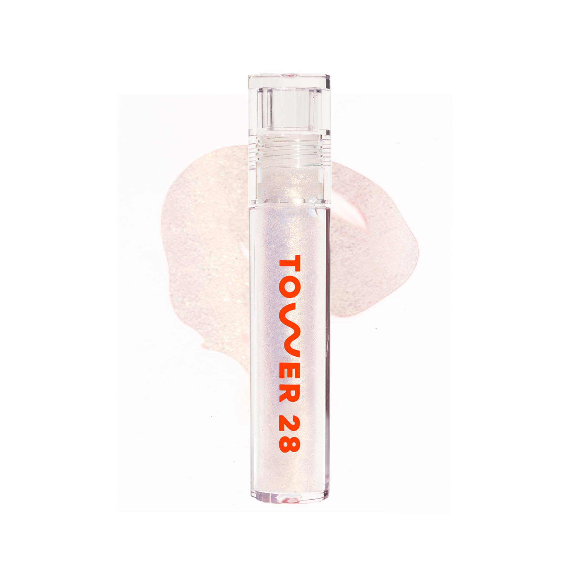 Tower 28 front packaging showing glossy tube and product benefit of clean formula