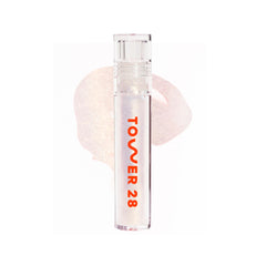 Tower 28 front packaging showing glossy tube and product benefit of clean formula