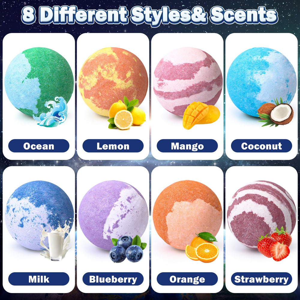Toylink bath bomb fizzing in tub demonstrating vibrant color and sensory play benefits