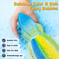 Toylink revealed space toy inside bath bomb promoting surprise play