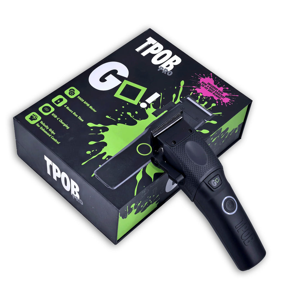 TPOB clipper circular LED battery ring illuminated for clear charge status