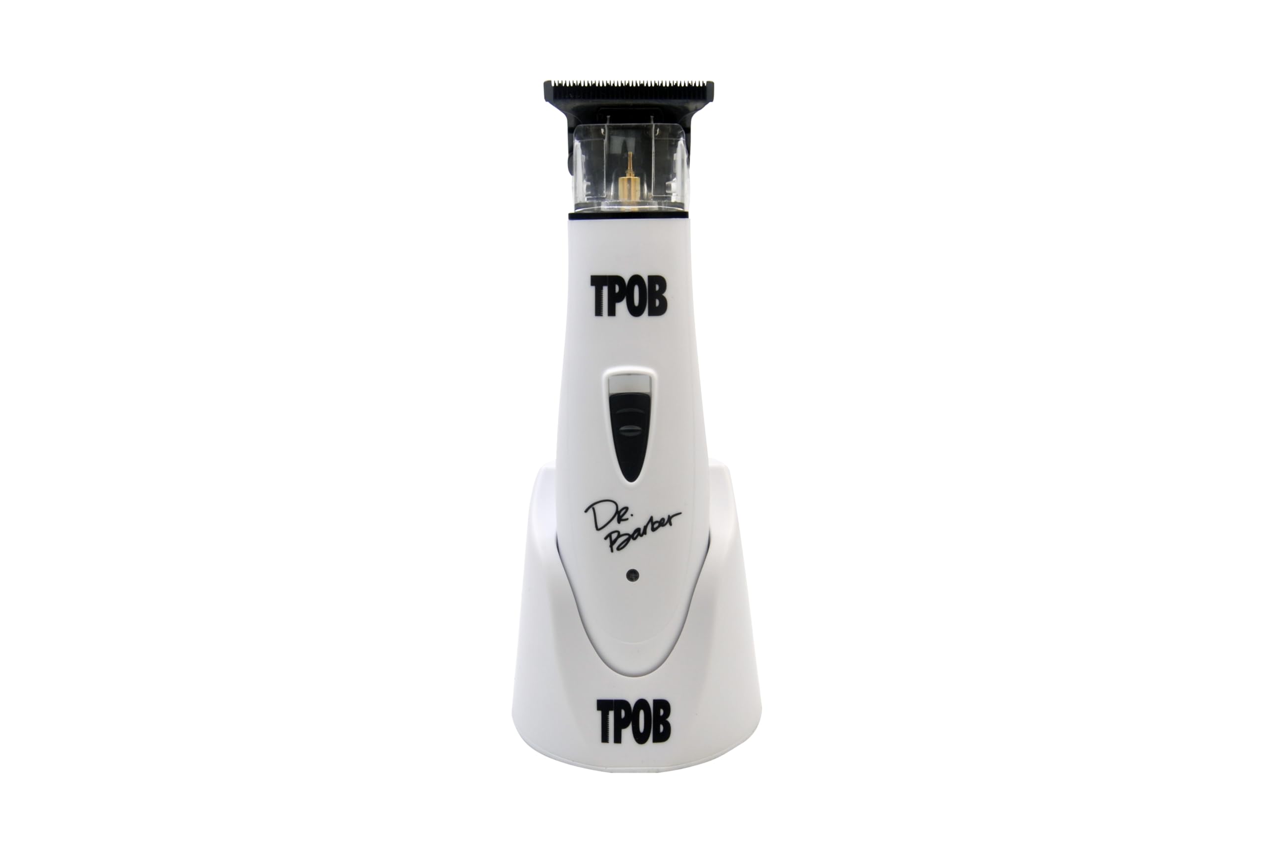 TPOB Ghost X front view showing sleek housing and easy grip benefit