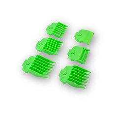 TPOB magnetic guards front set showing slime-green guard range for fast selection