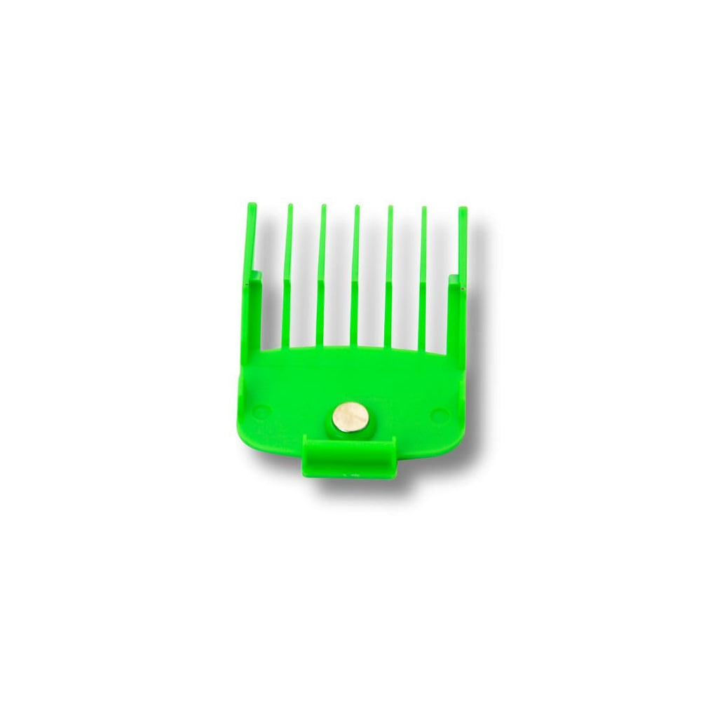 TPOB guards in use on a client illustrating quick swaps and consistent hair length