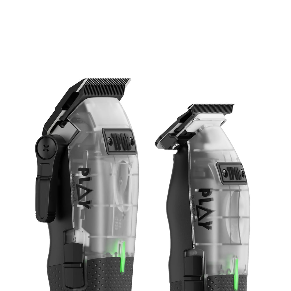 TPOB Mini Play held in hand to show compact size and improved control during trims