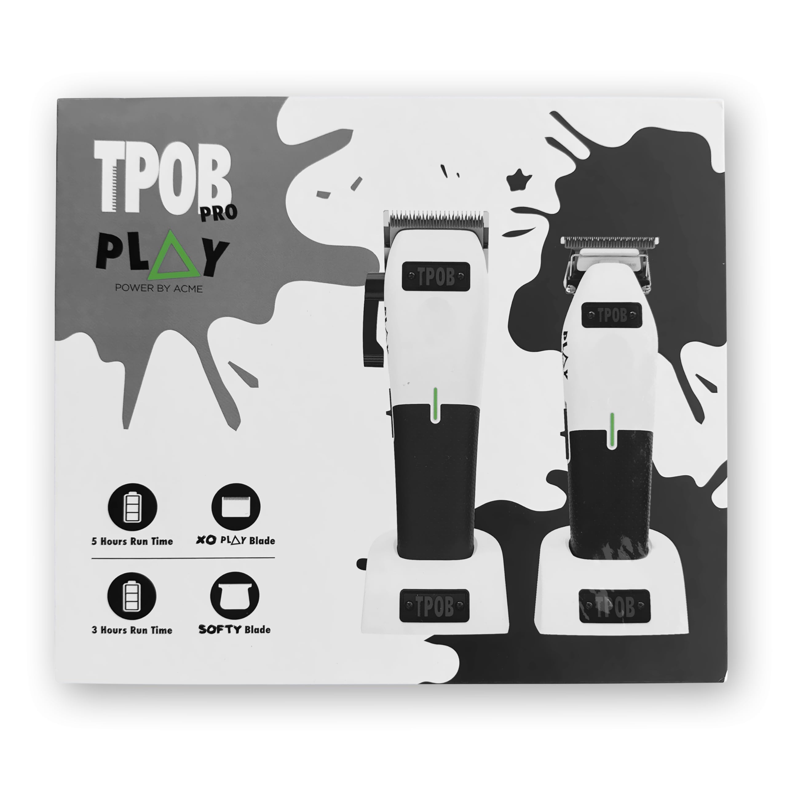 TPOB Play six guide combs arranged, quick length selection and tidy storage benefit