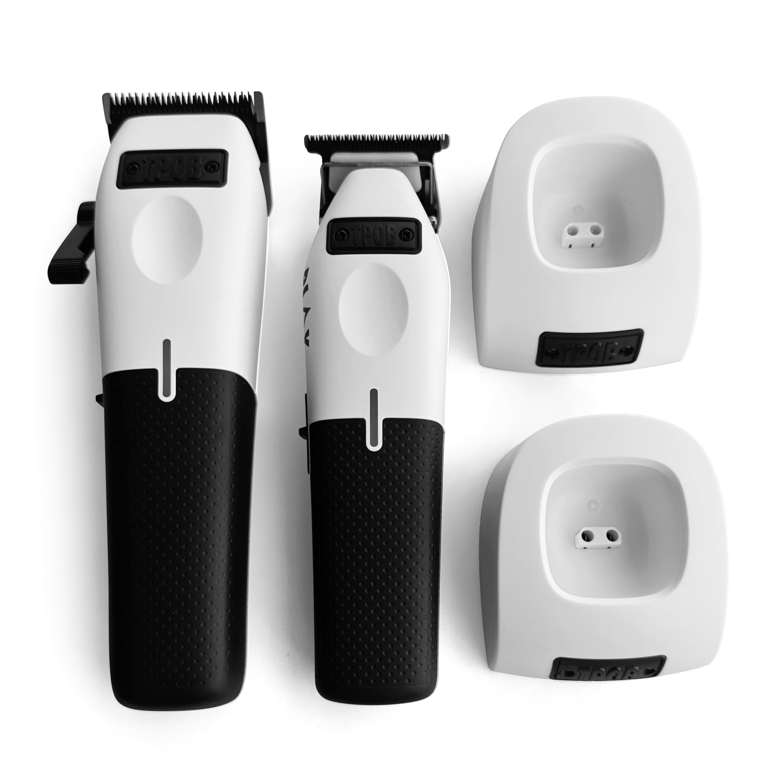 TPOB Play held in hand highlighting rubber grips for steady control and comfort benefit