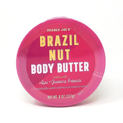Trader Joe's creamy body butter texture close-up highlighting rich, emollient consistency