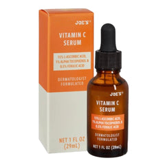 Generic Trader vitamin C serum front bottle showing label and compact dropper