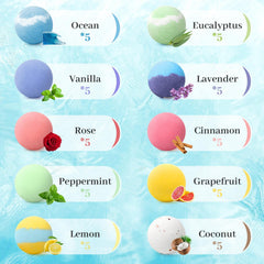 TranquilBliss bath bomb dissolving with colorful pigment for visual delight