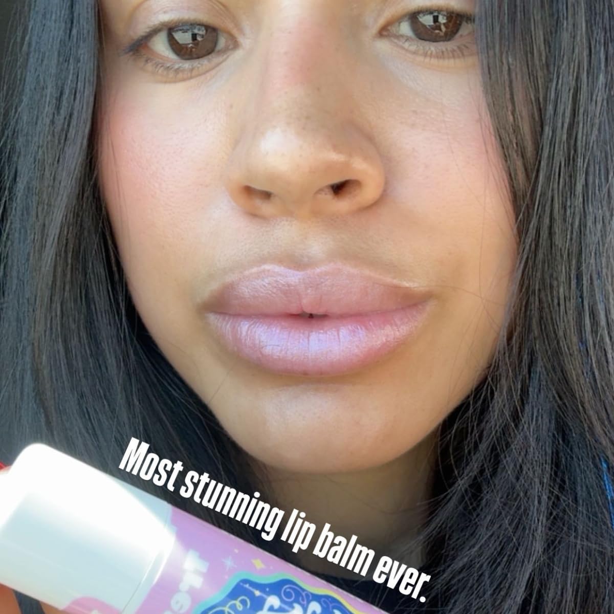 TREAT lip balm close-up of cocoa butter and shea butter ingredients nourishing benefit