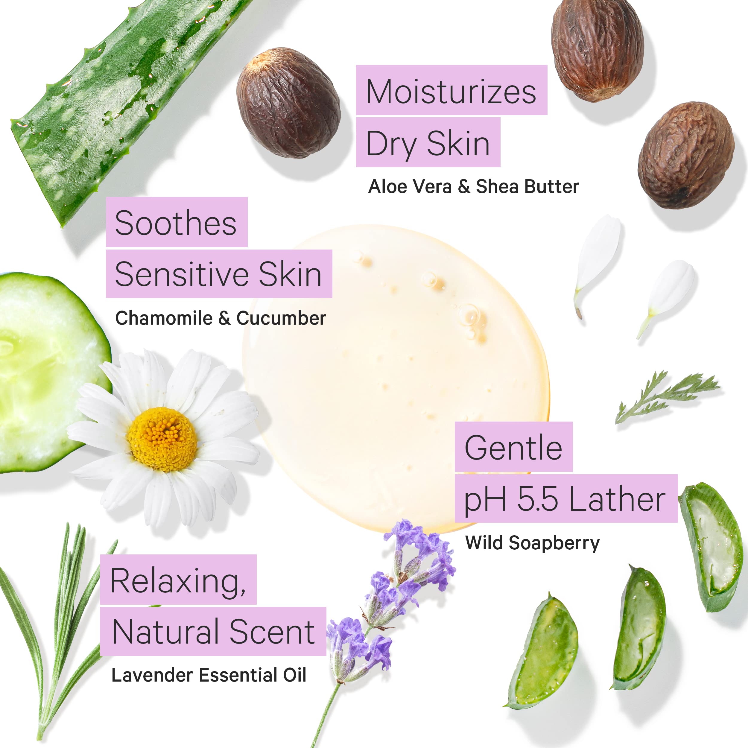 Tree To Tub creamy lather on palm showing rich moisturizing benefit
