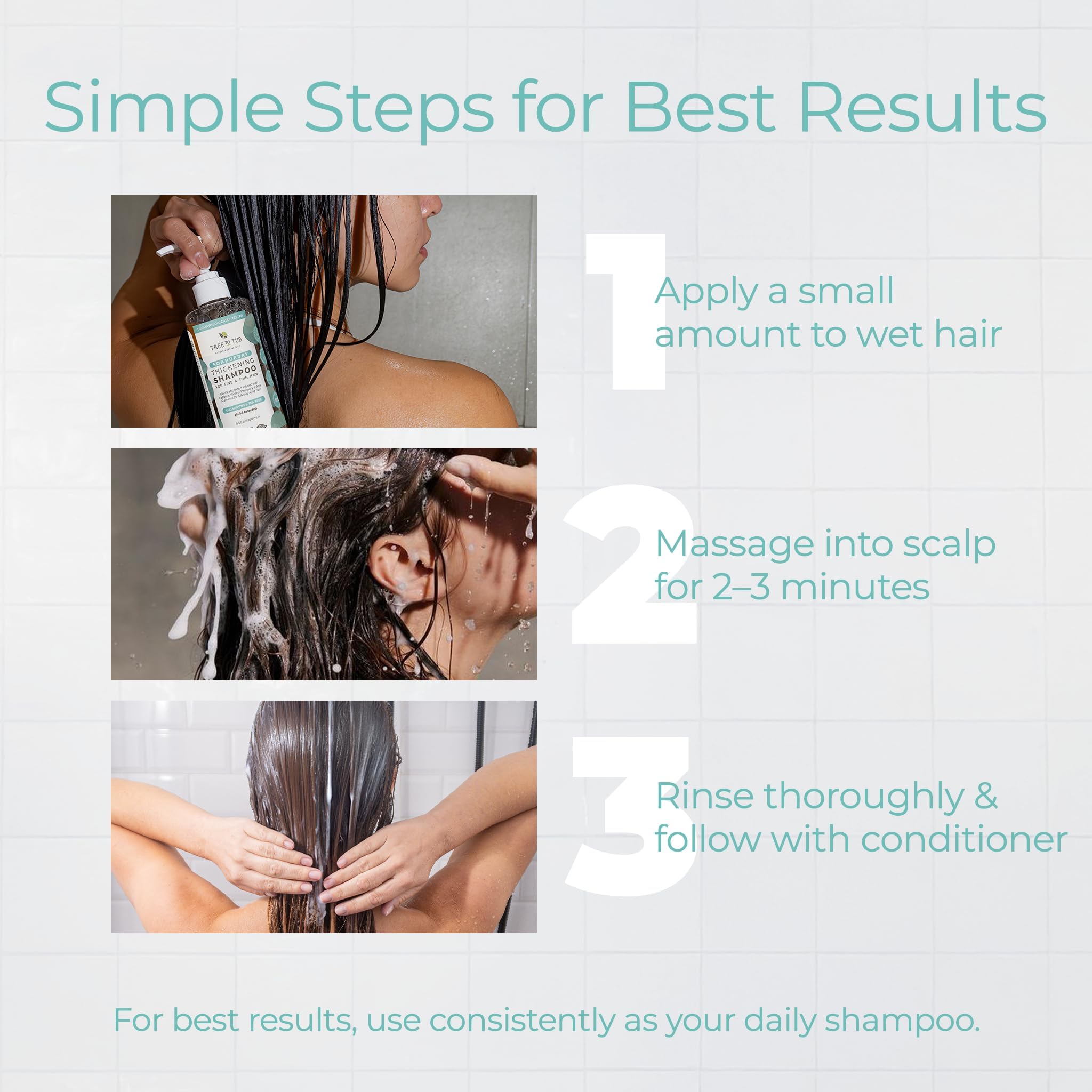 Tree To Tub with argan oil and botanicals showing nourishing ingredient benefit