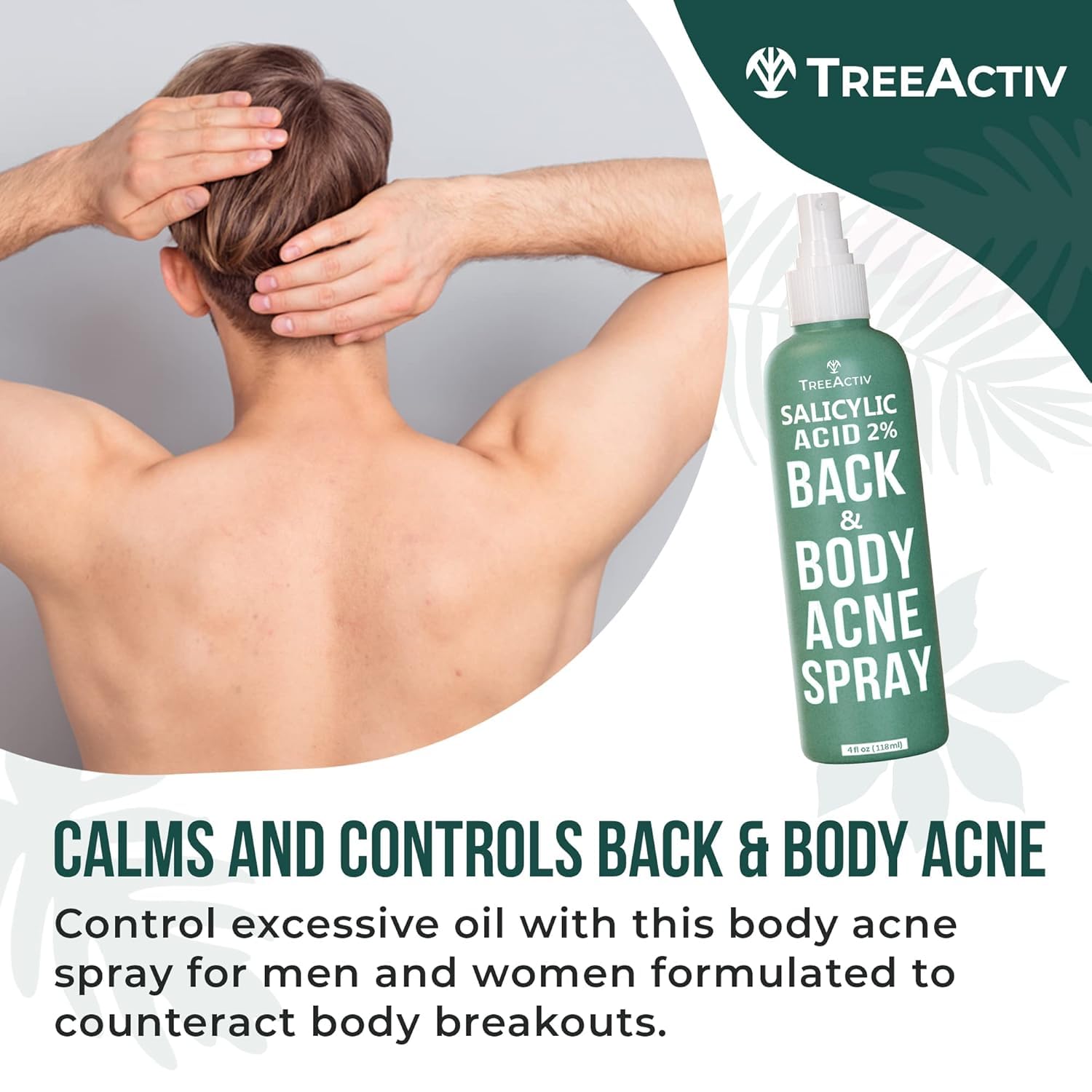 TreeActiv used in a bathroom after workout showing convenient daily use