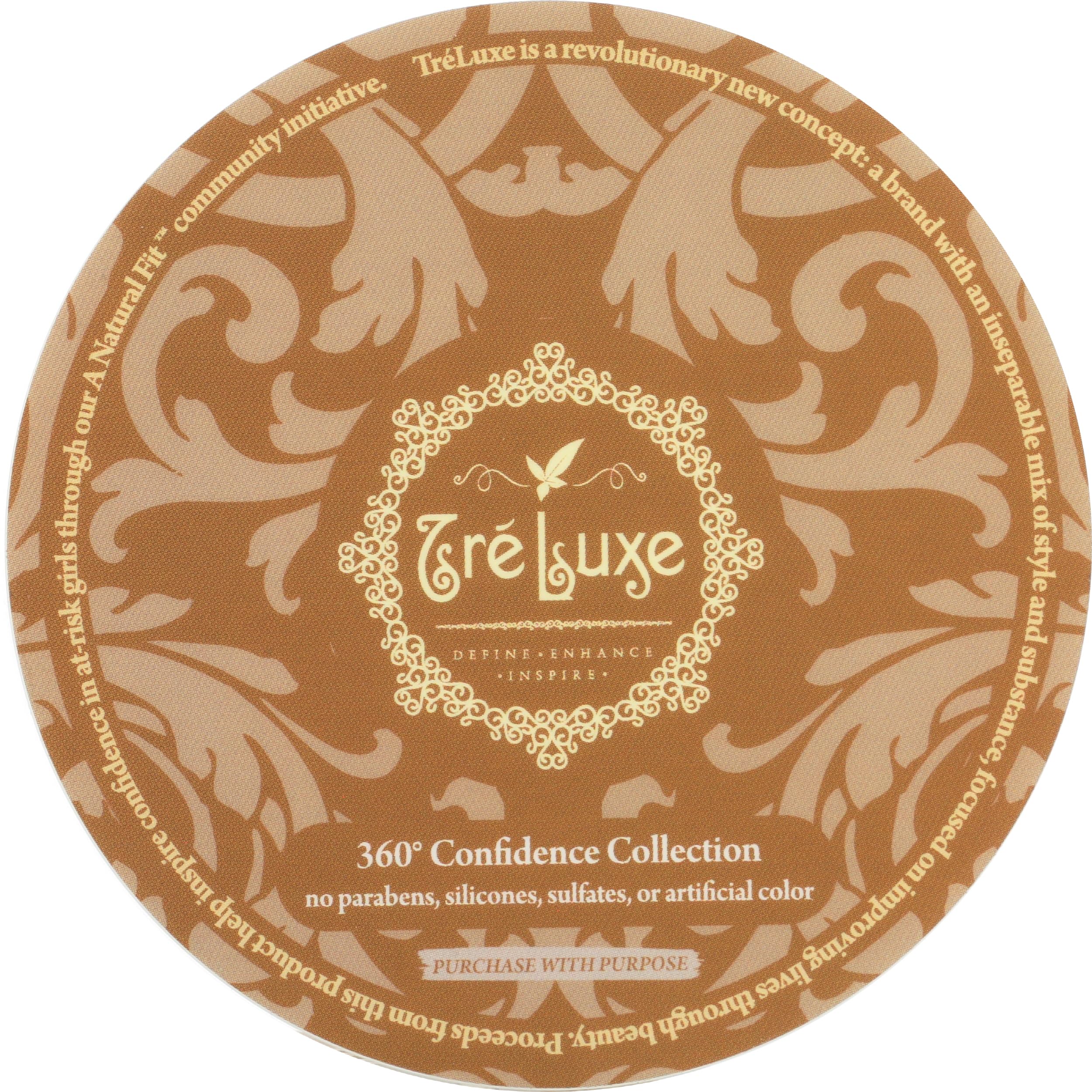 Treluxe before-and-after curl comparison highlighting improved definition