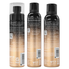 TRESemmé primer close-up nozzle illustrating controlled mist and detangling
